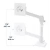 ERGOTRON NX brazo de monitor - blanco
