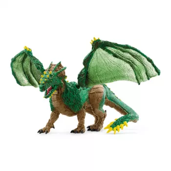 Juguete Schleich ELDRADOR CREATURES Dragón de la selva 70791S marrón verde amarillo