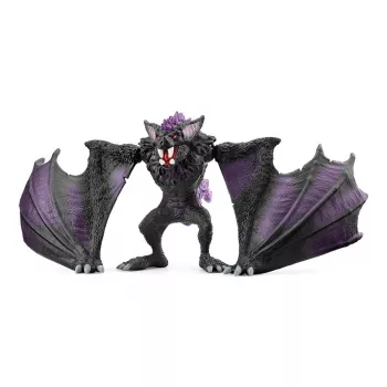 Juguete Schleich ELDRADOR CREATURES Shadow Bat negro morado 70792S