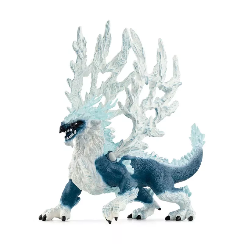 schleich ELDRADOR CREATURES Dragón de hielo, 7 año(s), mundo de hielo, monstruos y dragones, azul, blanco, plástico