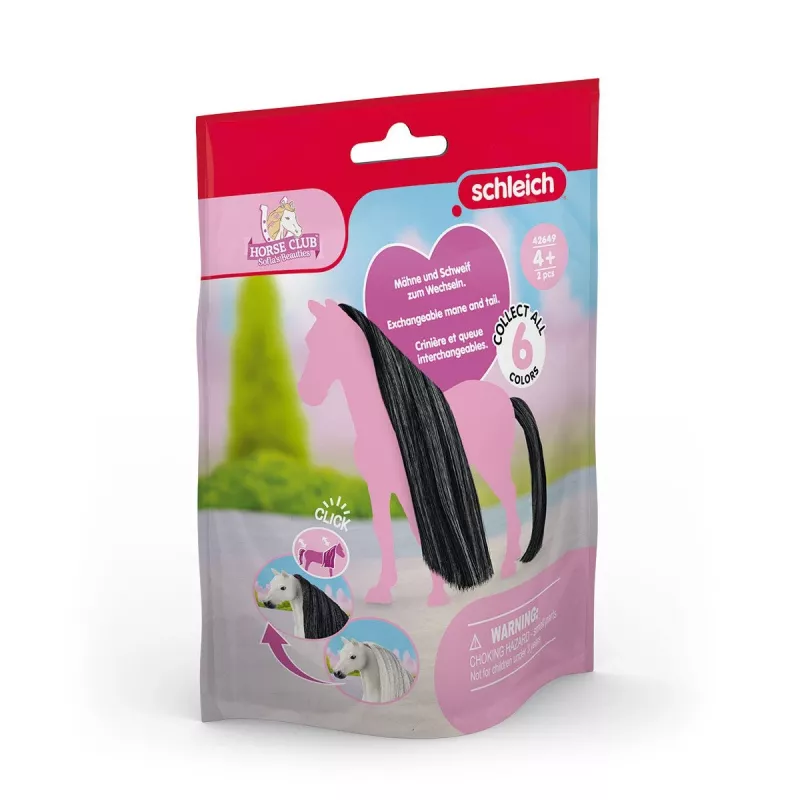 schleich HORSE CLUB Sofias Beauties Hair Beauty caballos negro