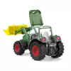 Tractor con remolque Schleich FARM WORLD 42608 negro verde rojo amarillo