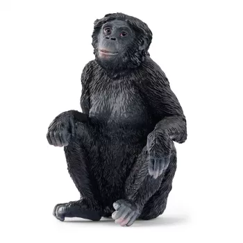 Figura Schleich WILD LIFE Bonobo hembra 14875 negro 3 años