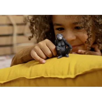 Figura Schleich WILD LIFE Bonobo hembra 14875 negro 3 años