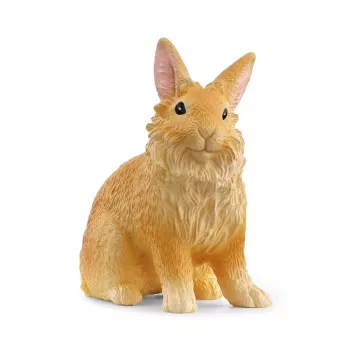 Figura Schleich conejo cabeza de león (FARM WORLD) – figura de animal pequeño, recomendado a partir de 3 años
