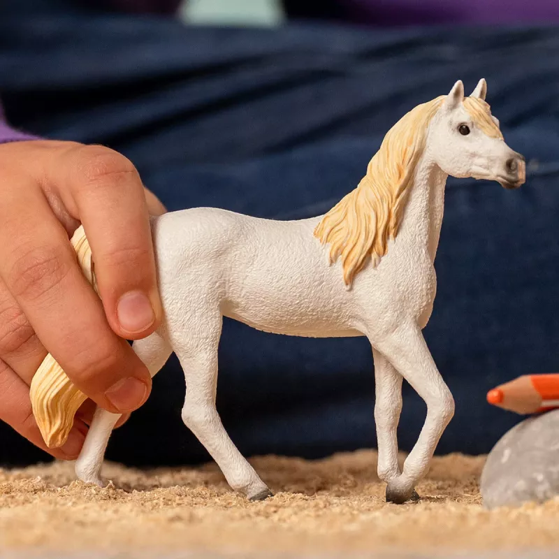 Schleich Horse Club yegua árabe negro rubio blanco 13983S
