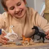 schleich HORSE CLUB semental árabe, 5 años, caballos, negro, gris, blanco, plástico