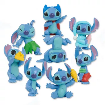 Figura surtida Just Play Stitch PVC coleccionable, multicolor, apto a partir de 3 años