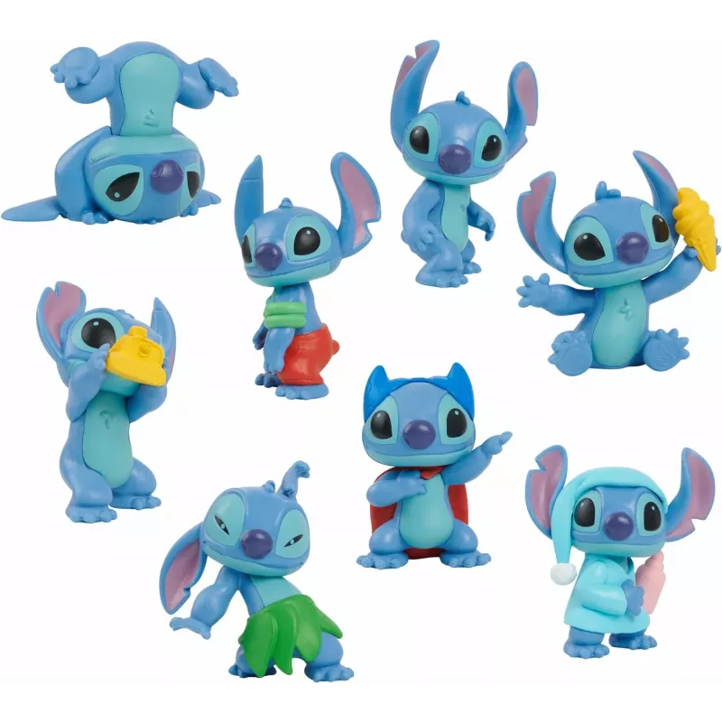 Figura surtida Just Play Stitch PVC coleccionable, multicolor, apto a partir de 3 años