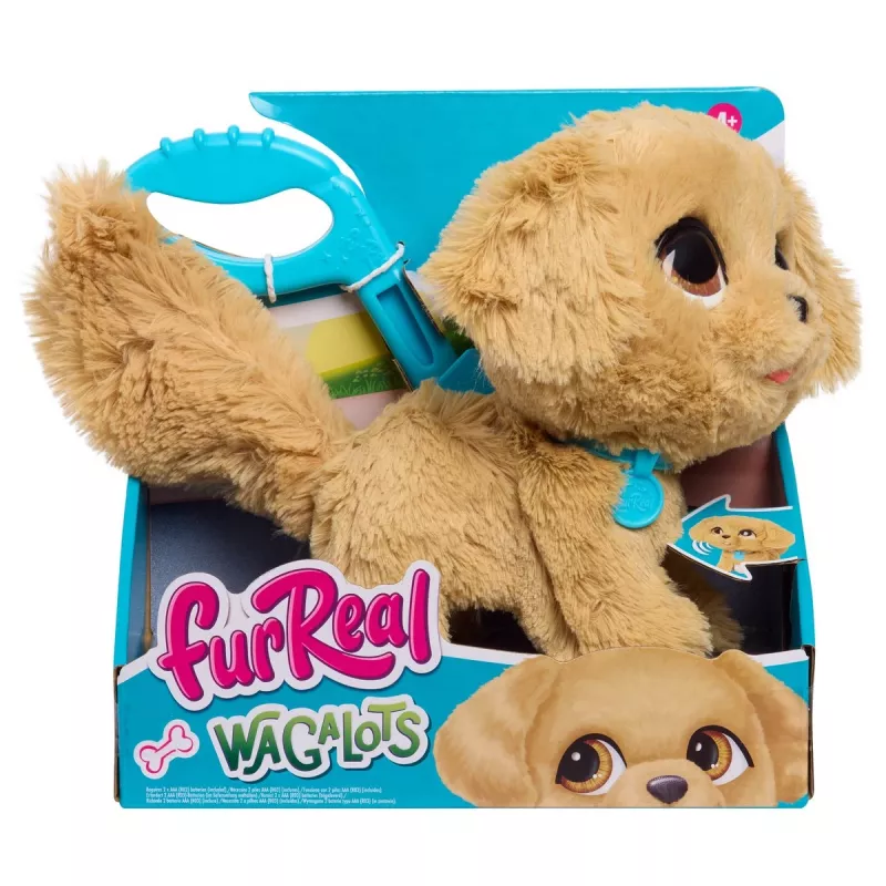 Just Play FurReal WagaLots golden retriever, niño/niña, 4 años, efectos de sonido