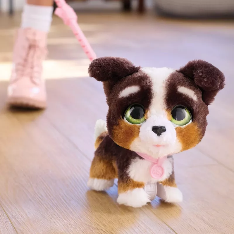 FurReal Walkalots cachorro bernedoodle, niño/niña, 4 años, con sonidos