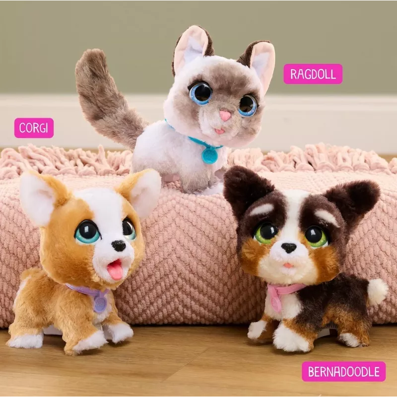 FurReal Poop-a-lots corgi, niño/niña, 4 años, con sonido