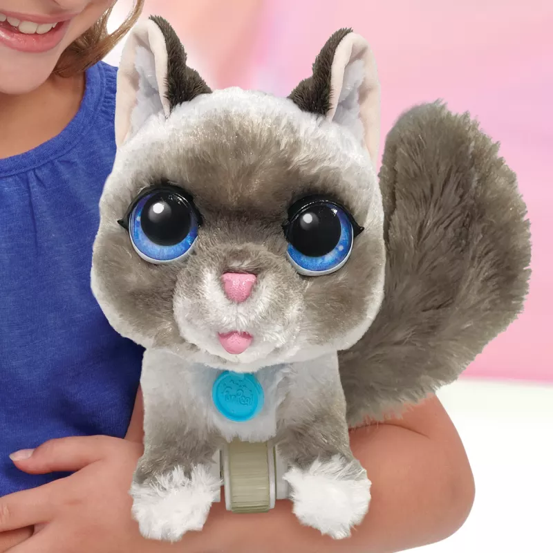 FurReal Wag-a-lots gatito, niño/niña, 4 años, con sonido FurReal Wag-a-lots gatito. Color del producto: multicolor