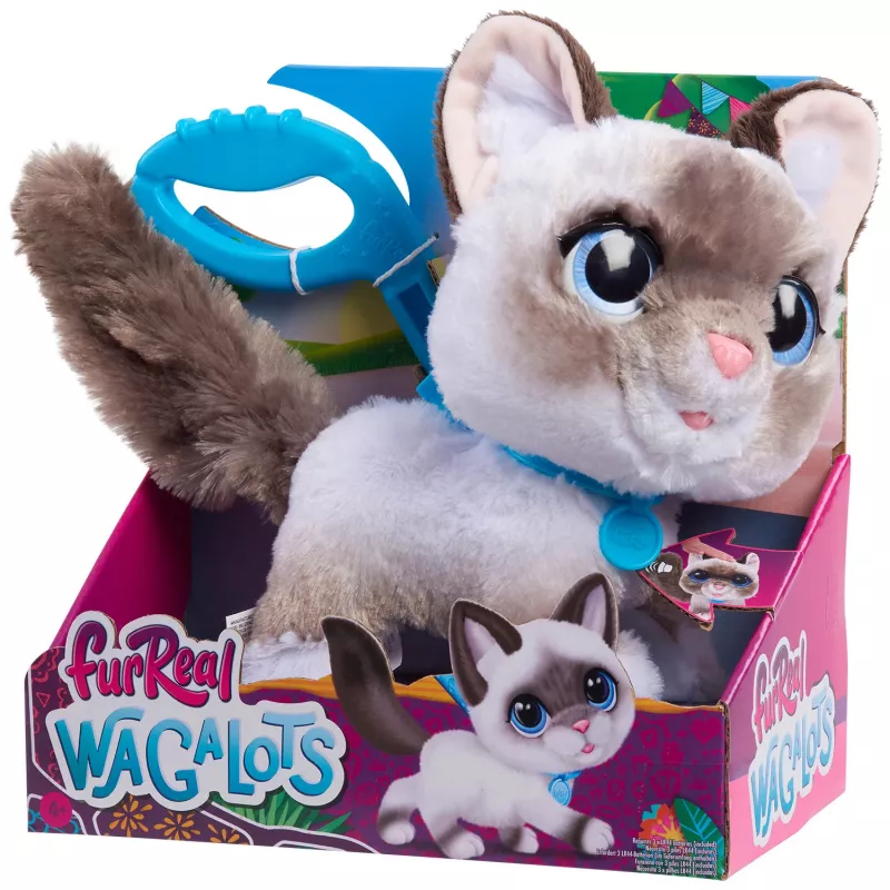 FurReal Wag-a-lots gatito, niño/niña, 4 años, con sonido FurReal Wag-a-lots gatito. Color del producto: multicolor