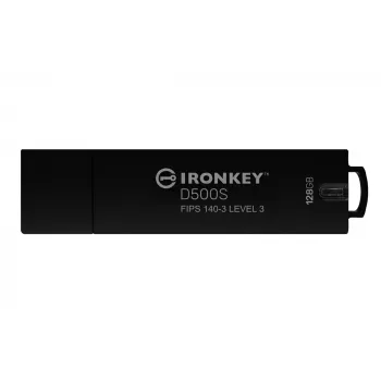 Kingston Technology IronKey 128GB D500S FIPS 140-3 nivel 3 AES-256