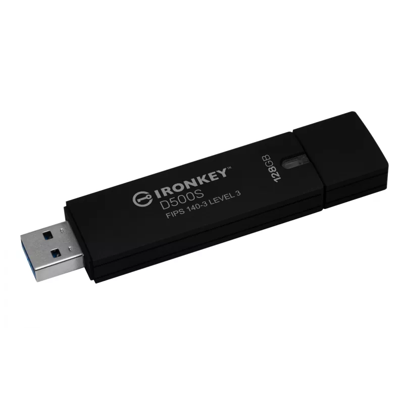 Kingston Technology IronKey 128GB D500S FIPS 140-3 nivel 3 AES-256