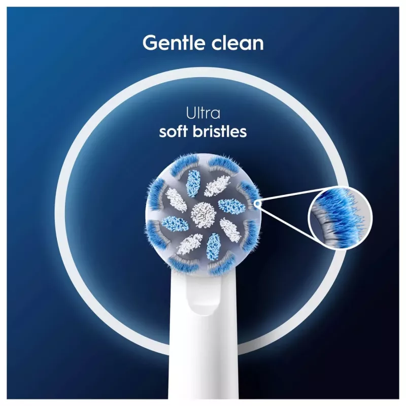 Cabezales de cepillo de dientes Oral-B Sensitive Clean 12 uds. blanco