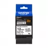 Cinta de etiquetar Brother TZe-S231 12mm negro sobre blanco