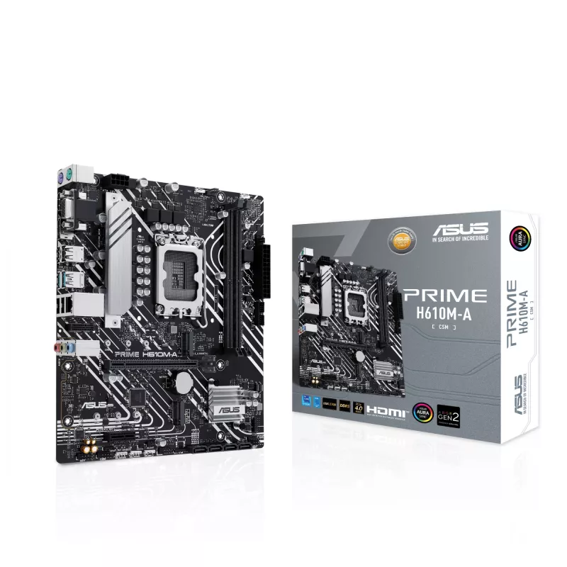 Placa base ASUS PRIME H610M-A-CSM Intel H610 LGA 1700 micro ATX