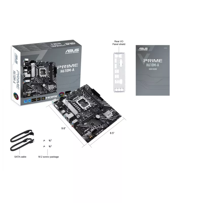 Placa base ASUS PRIME H610M-A-CSM Intel H610 LGA 1700 micro ATX
