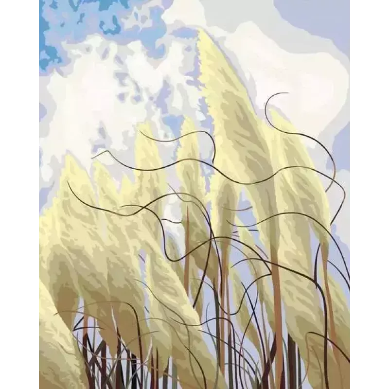 Set de pintura Ravensburger CreArt — «Gras im Wind» (modelo 23611) de Ravensburger