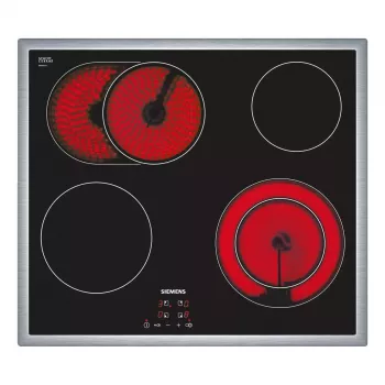 Placa de cocina Siemens ET645HN17E negra integrada vitrocerámica 4 zonas