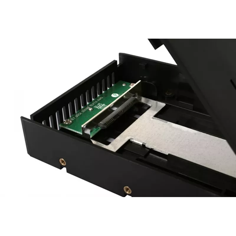 ICY DOCK EZConvert Air Lite MB882SP-1S-3B adaptador de bahía de unidad SATA de 2,5" a 3,5", negro