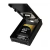 ICY DOCK EZConvert Air Lite MB882SP-1S-3B adaptador de bahía de unidad SATA de 2,5" a 3,5", negro