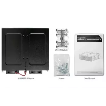 Bandeja para discos Icy Dock MB998SP-B negra 8 unidades