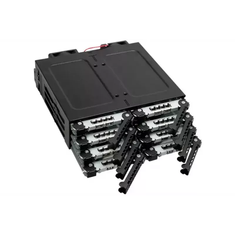 Bandeja para discos Icy Dock MB998SP-B negra 8 unidades
