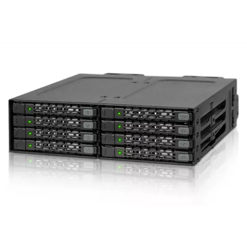 Bandeja para discos Icy Dock MB998SP-B negra 8 unidades