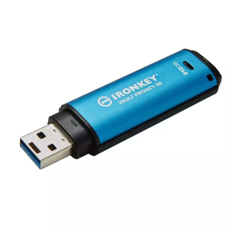 Memoria flash USB Kingston Technology 512 GB IronKey Vault Privacy 50 AES-256