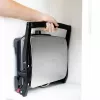 Parrilla de contacto CECOTEC Rock'nGrill 2000 — 2000 W, rectangular, negra/acero inoxidable, termostato ajustable, 340×330×130 mm
