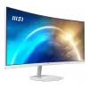 Monitor de ordenador MSI Pro MP341CQWDE 86,4 cm (34 pulgadas) 3440 x 1440 píxeles UltraWide Quad HD blanco