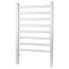 ProfiCare PC-EHW 3115 toallero eléctrico, 125 W, montaje en pared o independiente, plateado