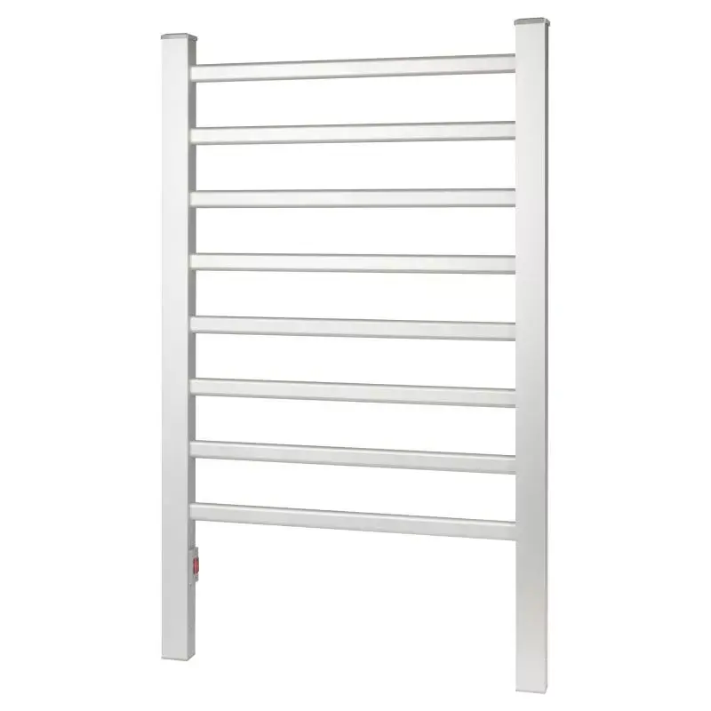 ProfiCare PC-EHW 3115 toallero eléctrico, 125 W, montaje en pared o independiente, plateado