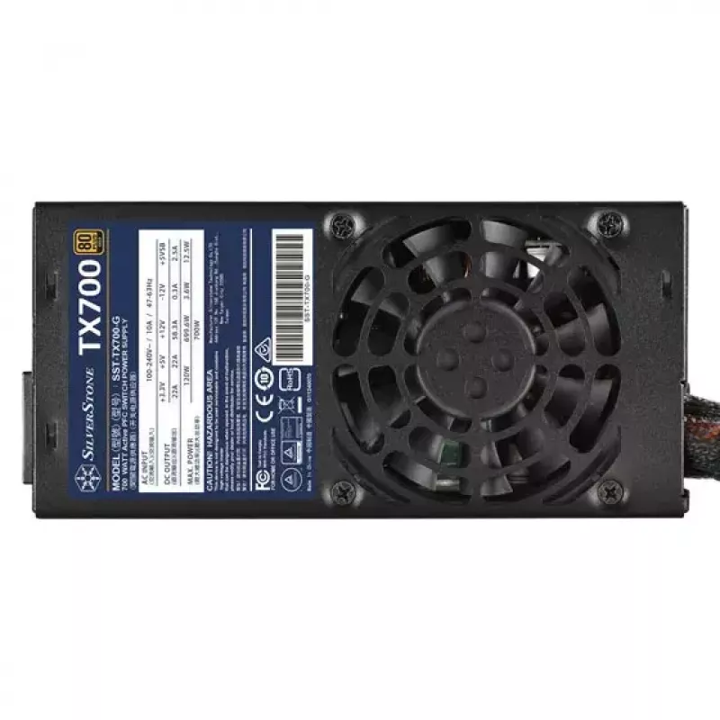 Fuente de alimentación Silverstone TX700 Gold 700 W