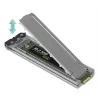 Icy Dock ExpressSlot Elite MB842M5P-B adaptador con 2 bahías extraíbles para SSD M.2 NVMe, PCIe 5.0 x8