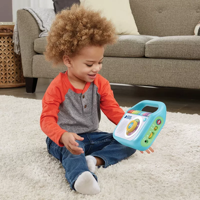 VTech Baby Mi primer reproductor de música, juguete musical, 2 año(s), AA, 480 g, azul, blanco