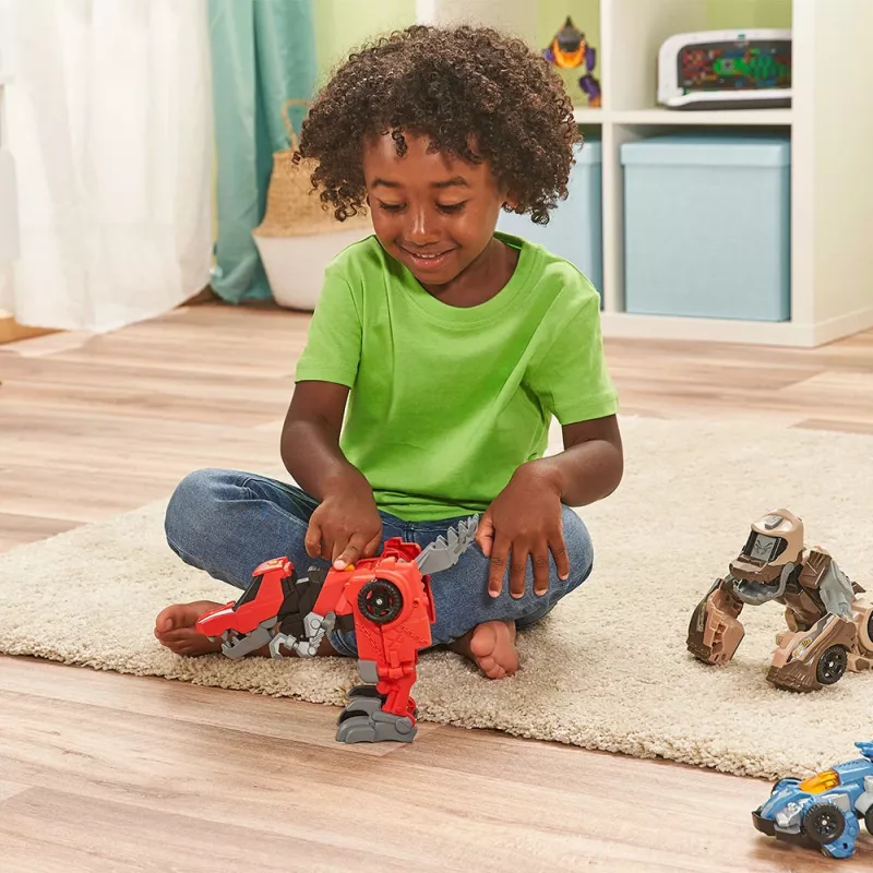 VTech Switch & Go Dino's Fighter-Velociraptor rojo 3+