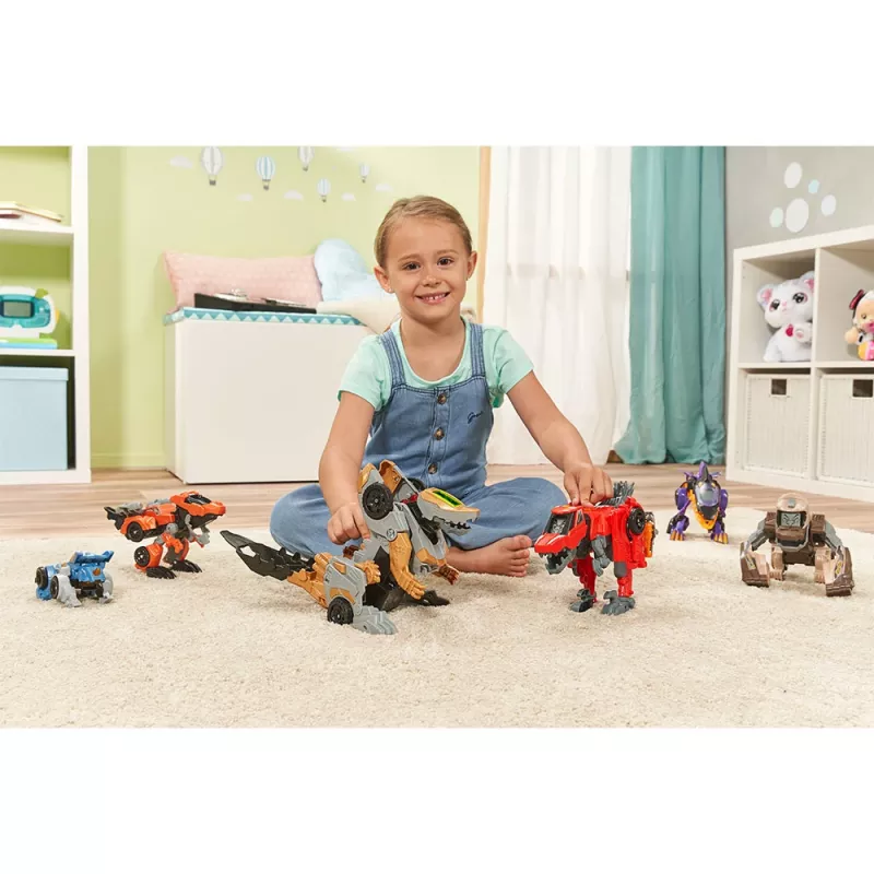 VTech Switch & Go Dino's Fighter-Velociraptor rojo 3+