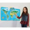 Mapa del mundo interactivo VTech, 6 años, con sonido, pilas necesarias, AA, multicolor