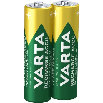 Batería recargable VARTA AA NiMH 2600 mAh