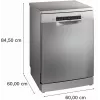 Lavavajillas Bosch Serie 4 SMS4EMI06E de libre instalación 14 cubiertos