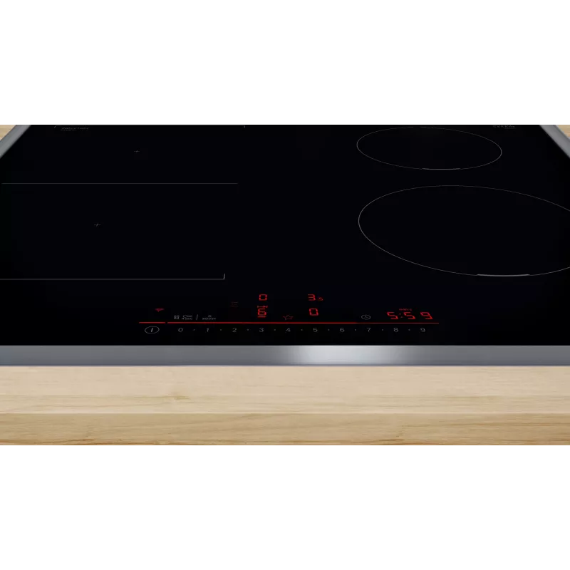 Placa de cocina Bosch Serie 6 PVS645HB1E negra de empotrar 60 cm placa de inducción por zonas 4 zona(s)