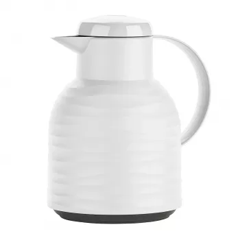 Botella isotérmica EMSA Samba Wave 1 L blanca