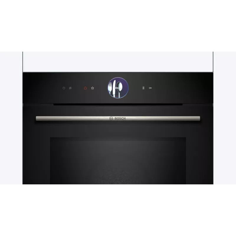 Horno integrable Bosch Serie 8 HMG7361B1, 67 L, 3600 W, negro, control táctil