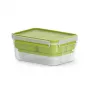 Fiambrera EMSA CLIP & GO XL 2,3 L verde, transparente 1 ud.