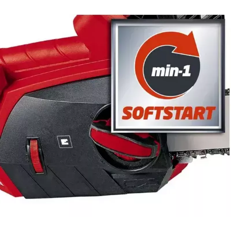 Motosierra Einhell GE-EC 2240 2200 W negro rojo