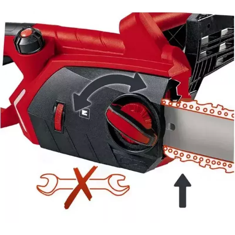 Motosierra Einhell GE-EC 2240 2200 W negro rojo